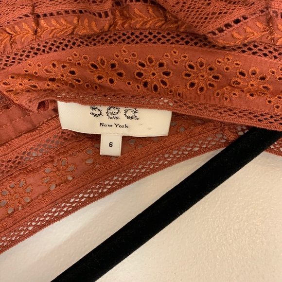 Sea Sofie Lace Flutter Sleeve Midi Dress - Picture 6 of 8